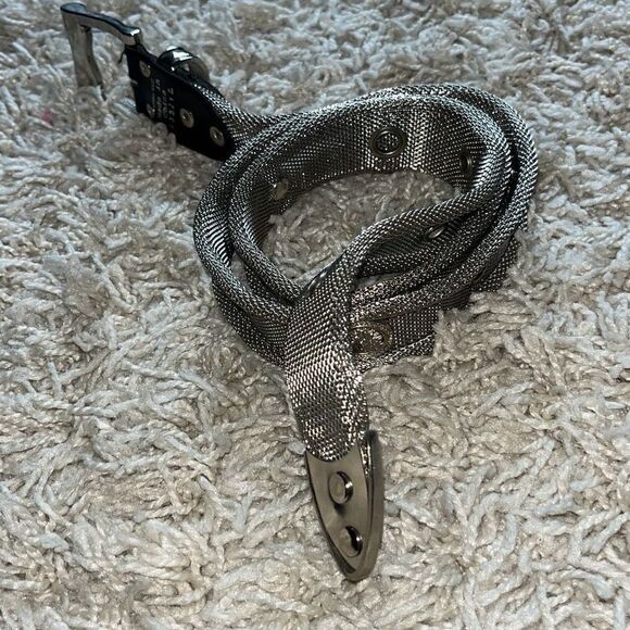 Gorgeous Vintage Donna Katz Mesh Metal Belt - Picture 3 of 11